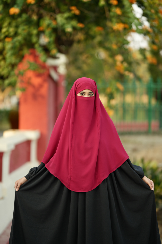 READY HIJAB MAROON COLOUR