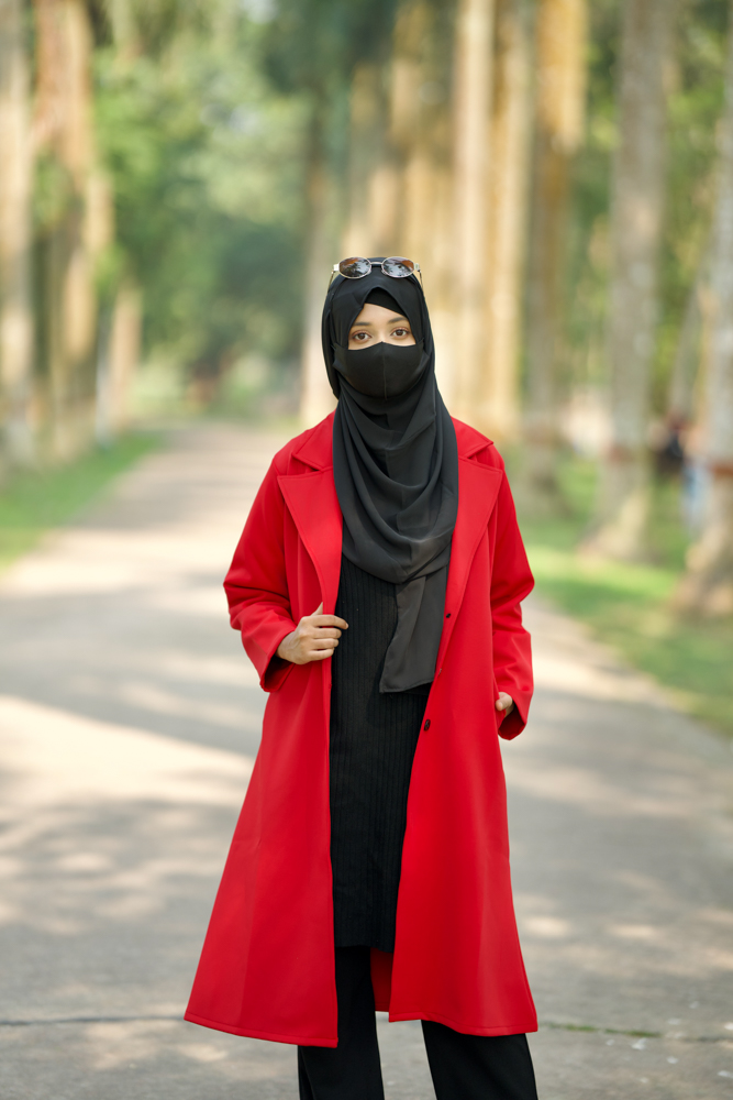 PREMIUM OVERCOAT RED