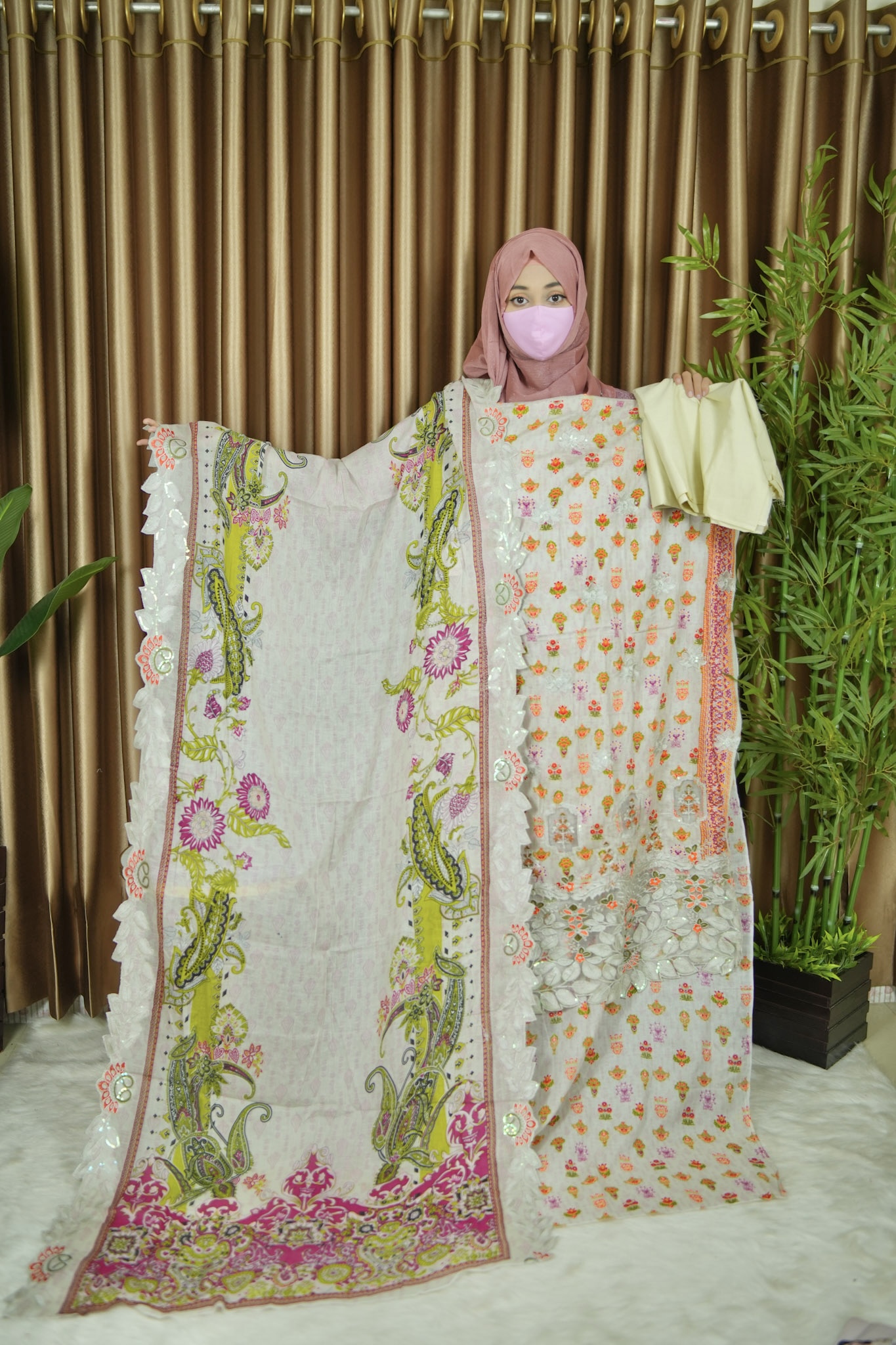 MARSHAL COTTON THREEPIECE WHITE